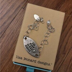 Lisa Leonard Designs Silver Heart Bracelet